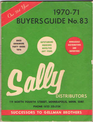 Sally Distributors 1970-1971 No 83