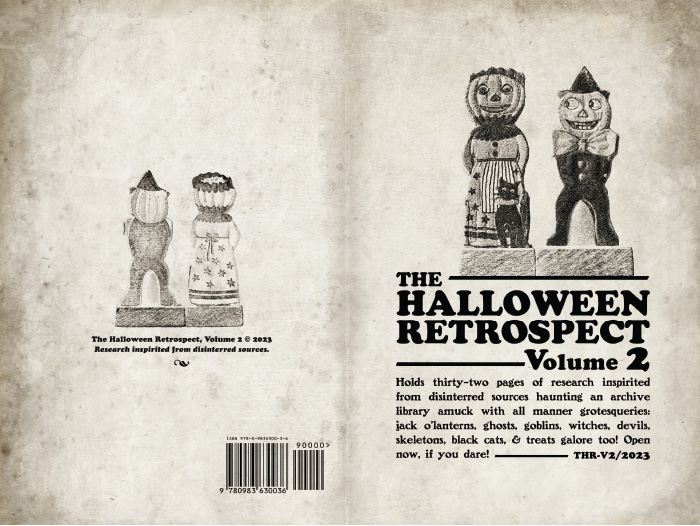 New cover for vintage collectible guidebook of The Halloween Retrospect Volume 2  is set to release December 2023.