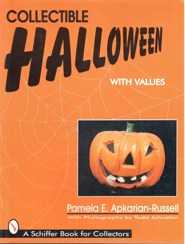 Vintage Halloween Collector Guide Survey Book by Pamela E Apkarian-Russell Collectible Halloween with Values from Schiffer Publishing (Front Cover)