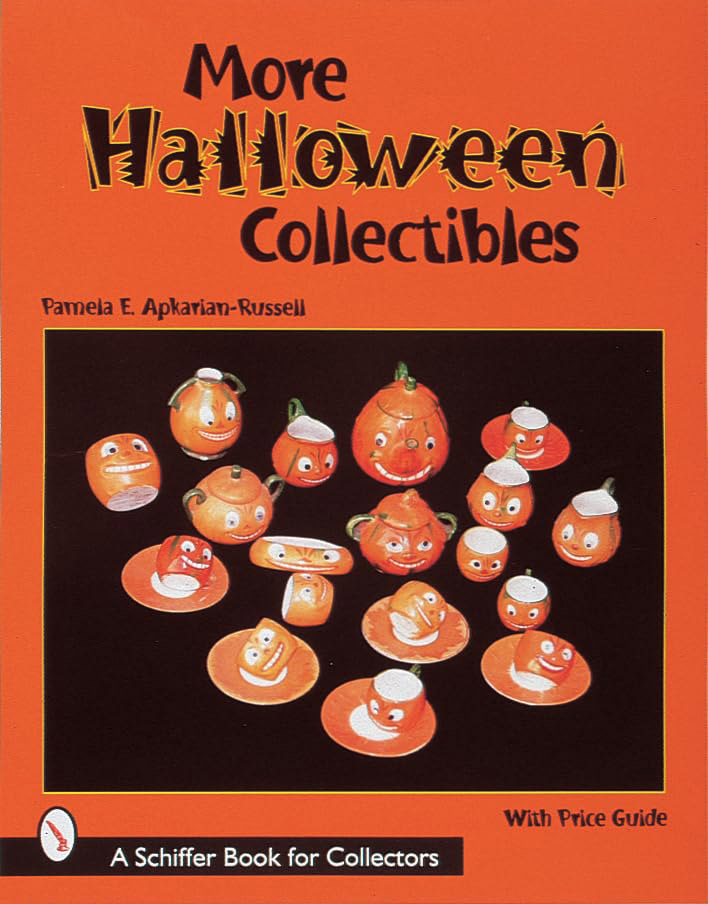 Vintage Halloween Collector Guide Survey Book by Pamela E Apkarian-Russell More Collectibles Anthropomorphic Vegetables and Fruits from Schiffer Publishing (Front Cover)